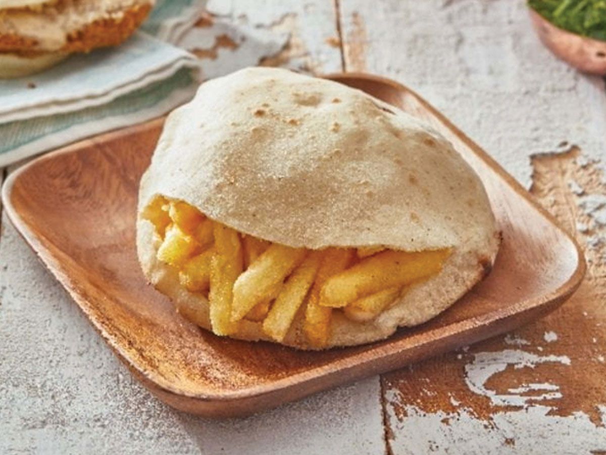 Omelette with potatoes Mix Sandwich