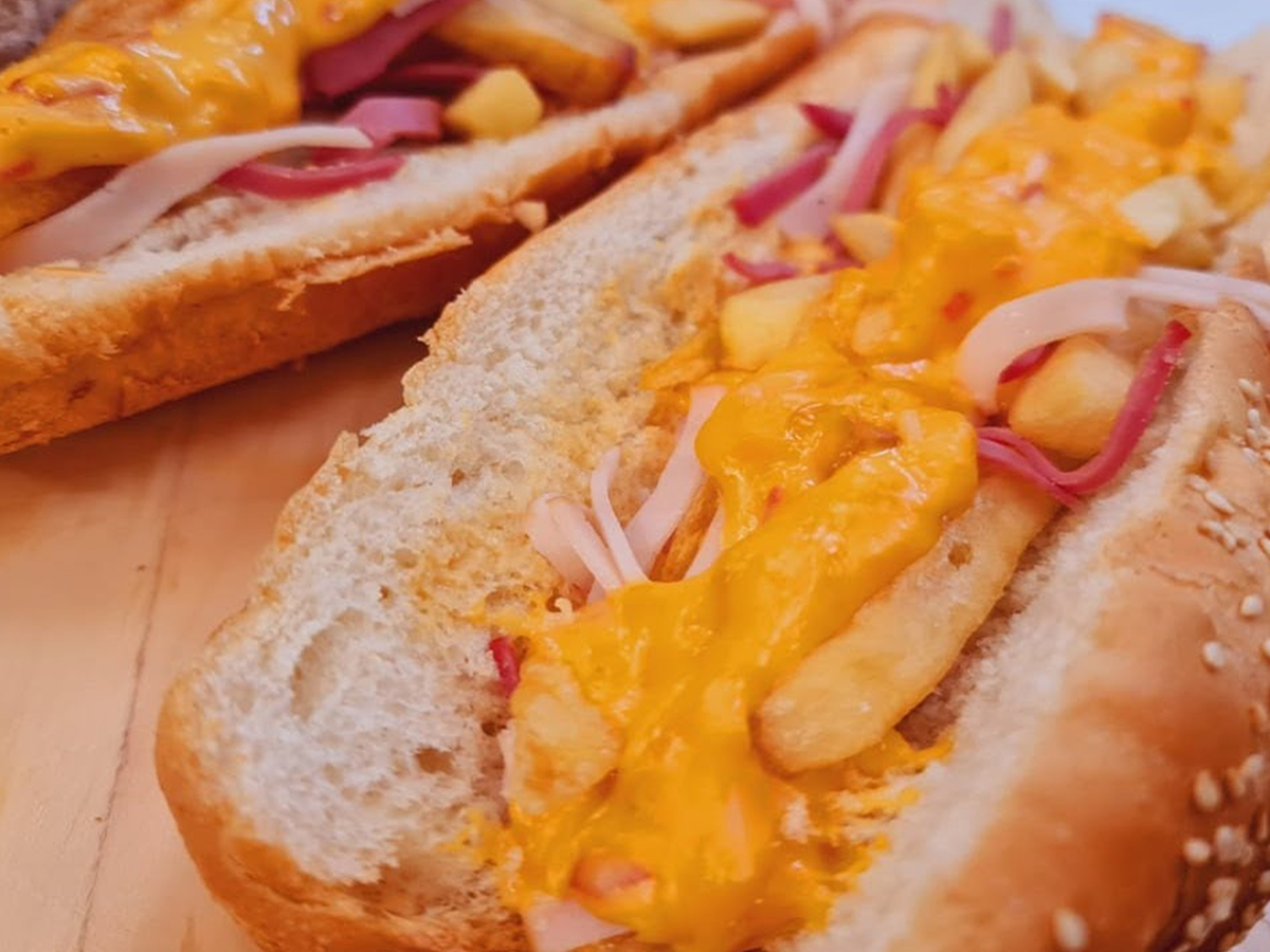 Cheese Fries Sandwich