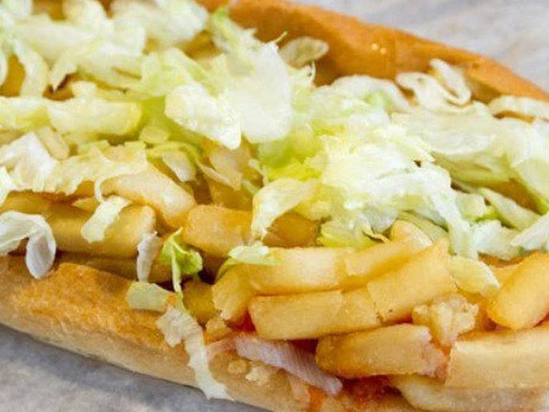 French Fries Sandwich