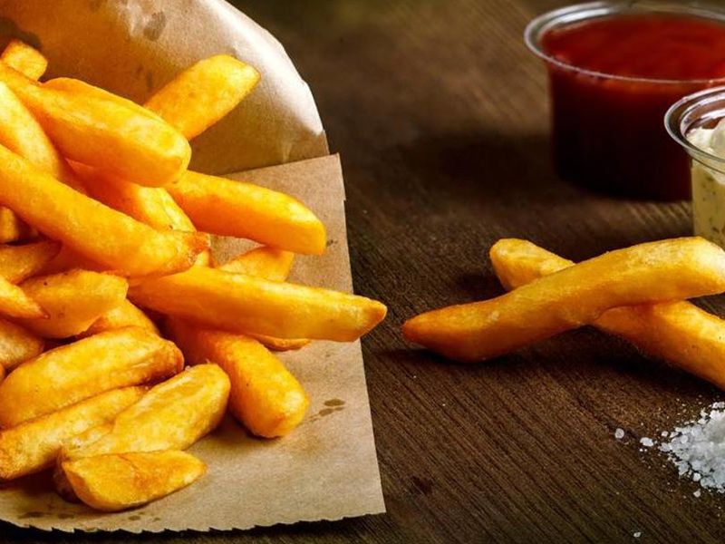 French Fries Sandwich