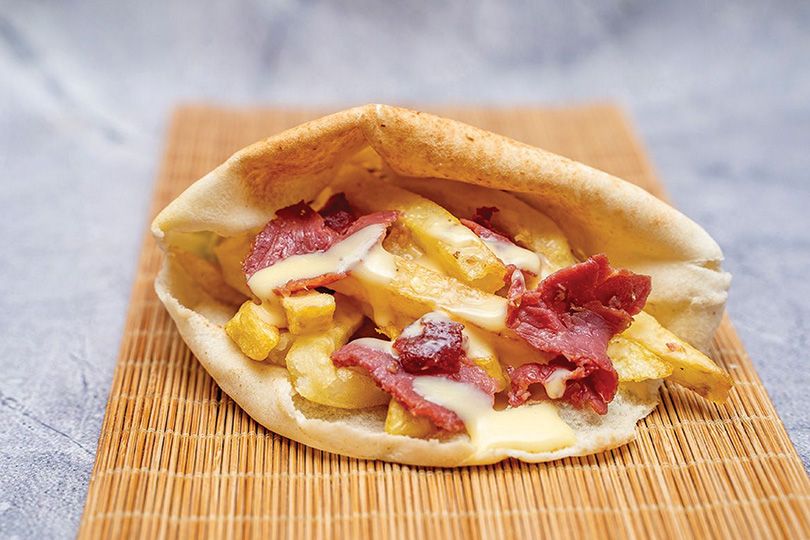 Pastrami Fingers Sandwich