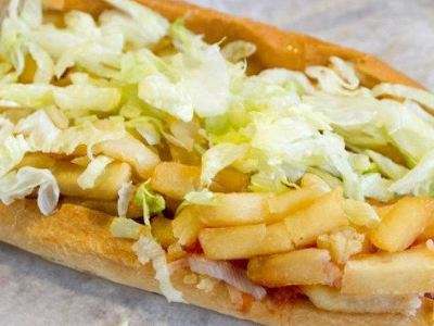 Potato With Boiled Eggs Sandwich