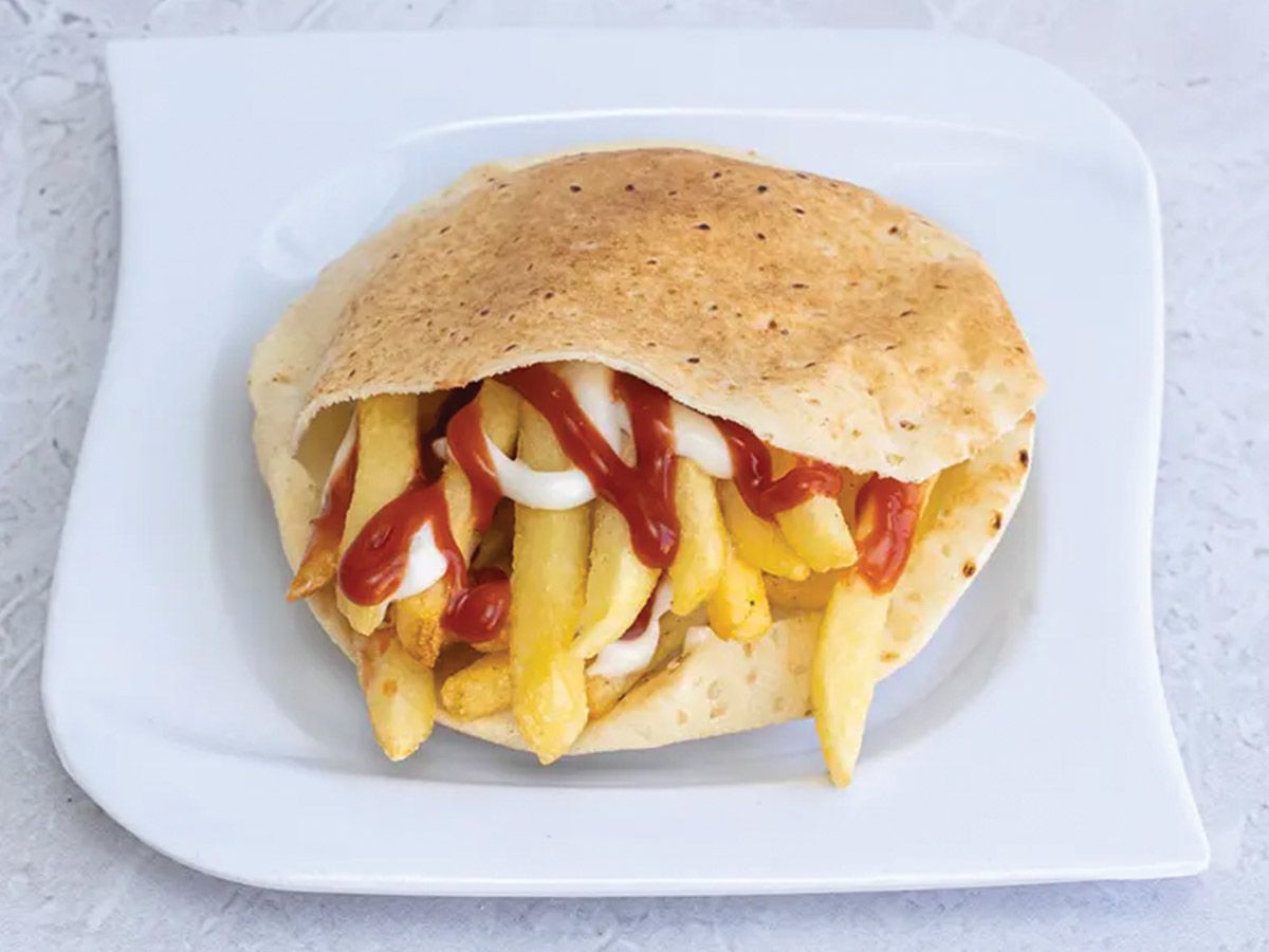 Ketchup Potato Sandwich