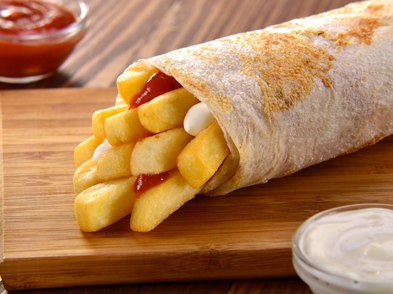 French Fries Sandwich