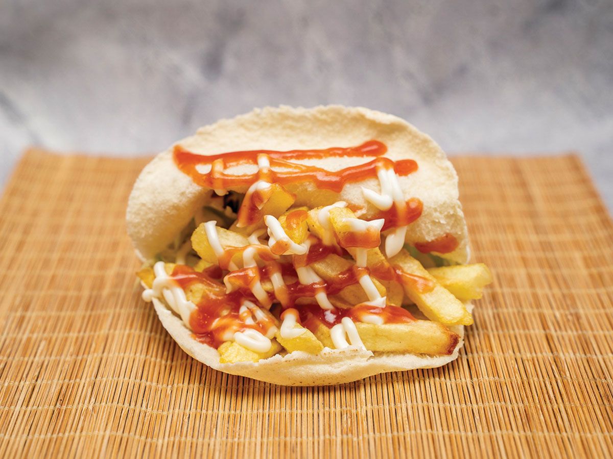 Mesabha with potatoes Mix Sandwich