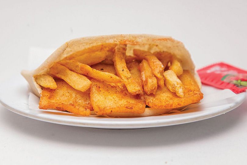 Fried Cheese Sticks Sandwich