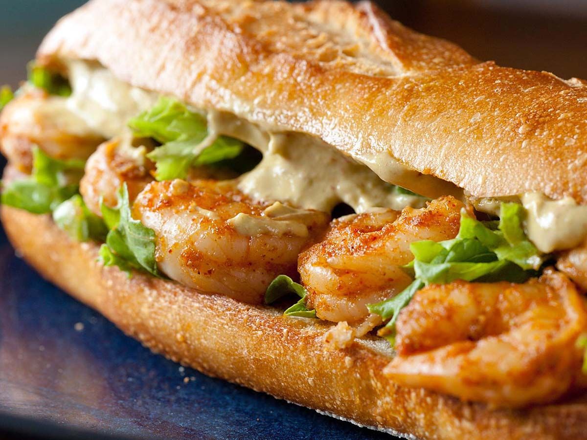 Fried Shrimp Sandwich