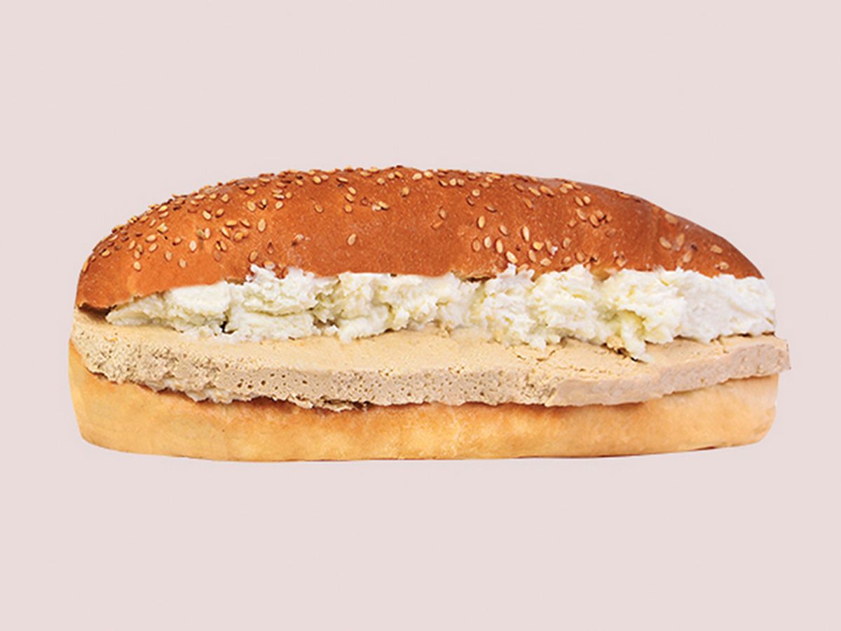 Halawa with cream sandwich