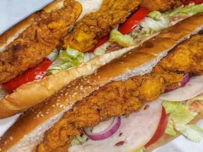 Chicken Strips Sandwich