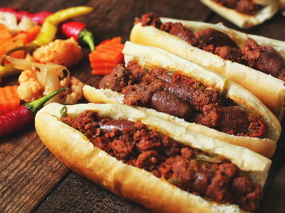 Alexandrian Sausage Sandwich
