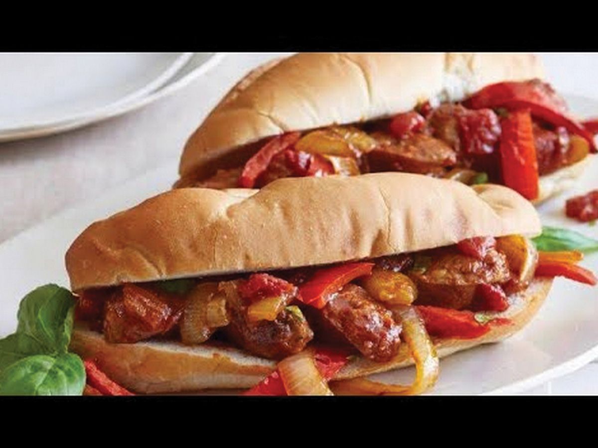 Alexandrian sausage Gril Sandwich