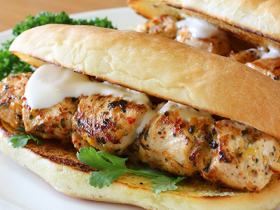 Shish Tawook Sandwich
