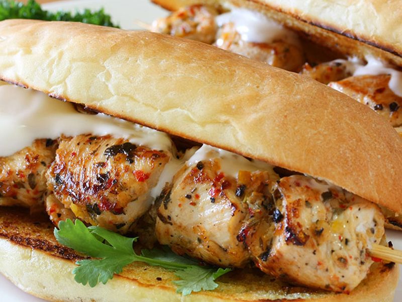Shish Tawook Sandwich