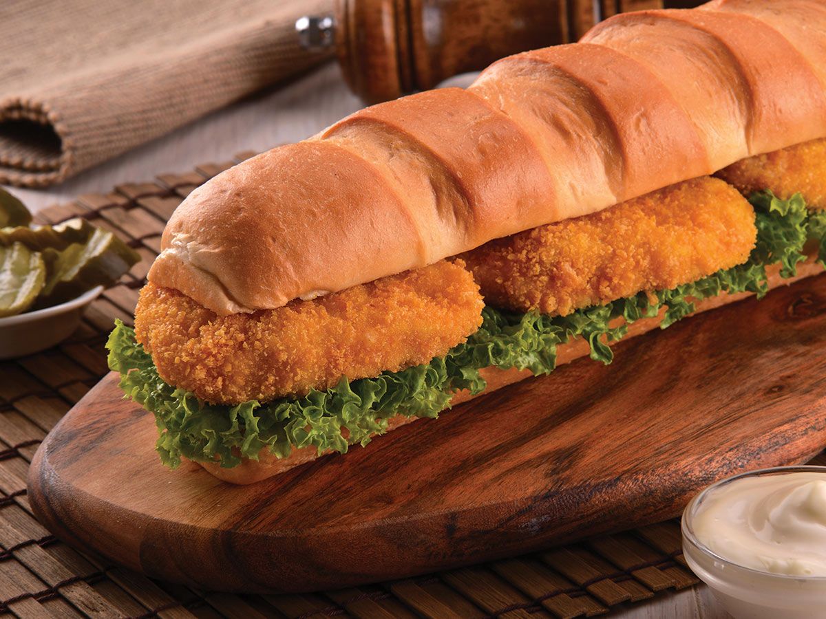 Fried chicken sandwich