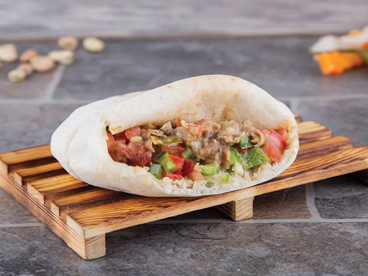 Alexandrian Fava Bean Sandwich