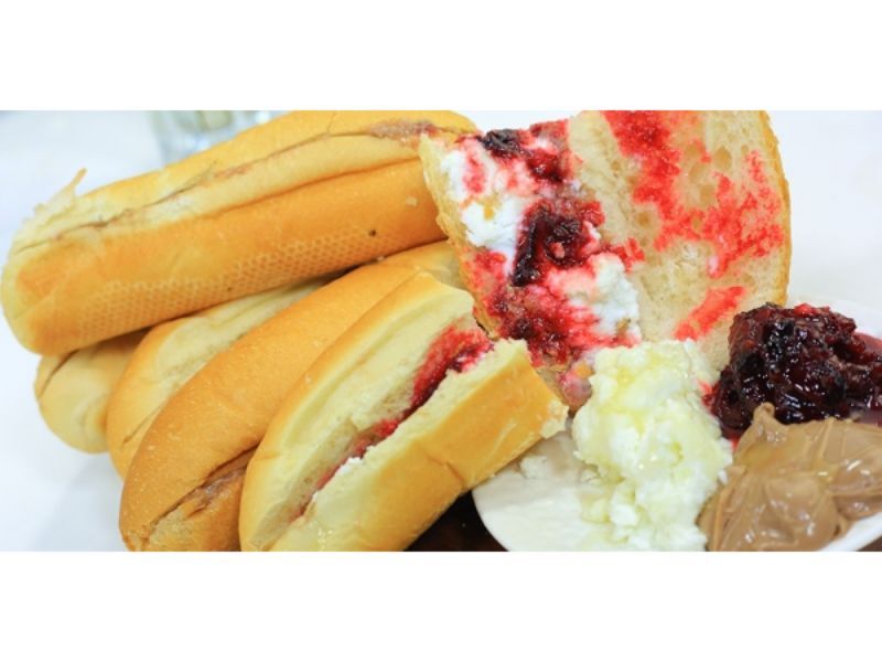 Jam And Baladi Qeshta Sandwich