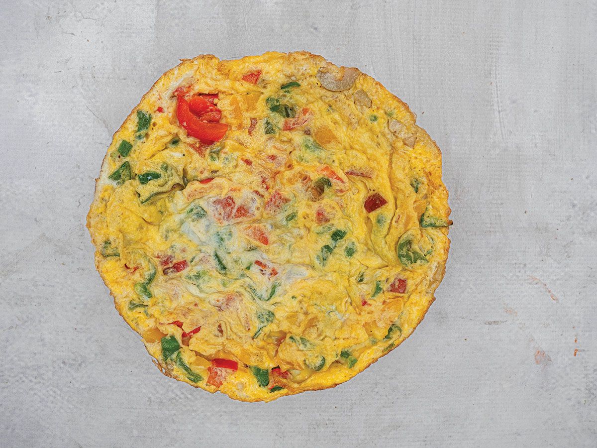 Omelette Pizza