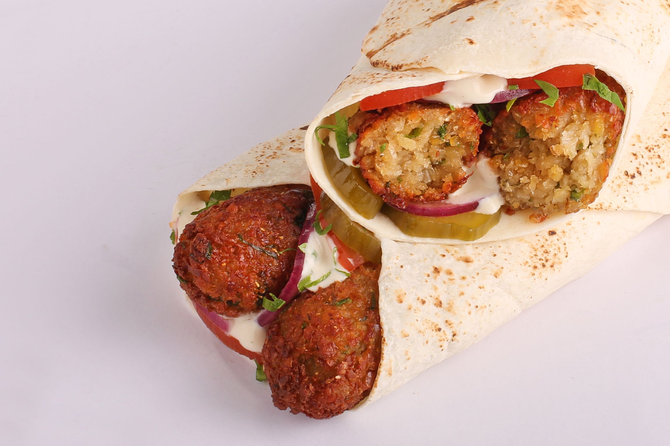 Syrian Falafel Sandwich