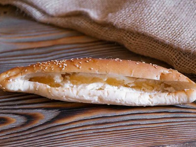 Qeshta With Honey sandwich