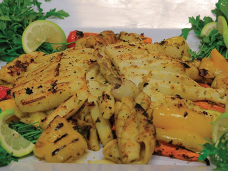 Grilled Squid