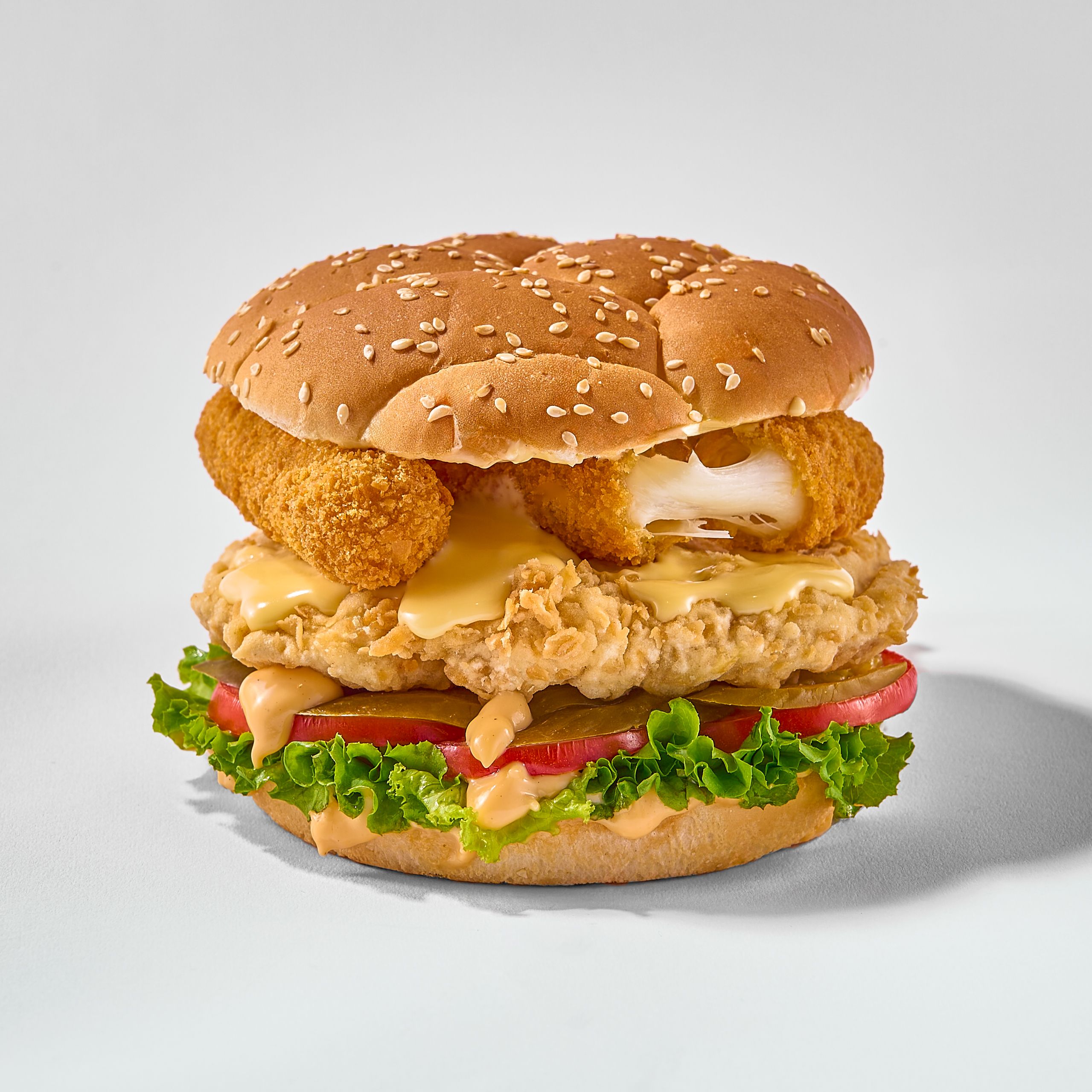 Chicken Sticks Burger