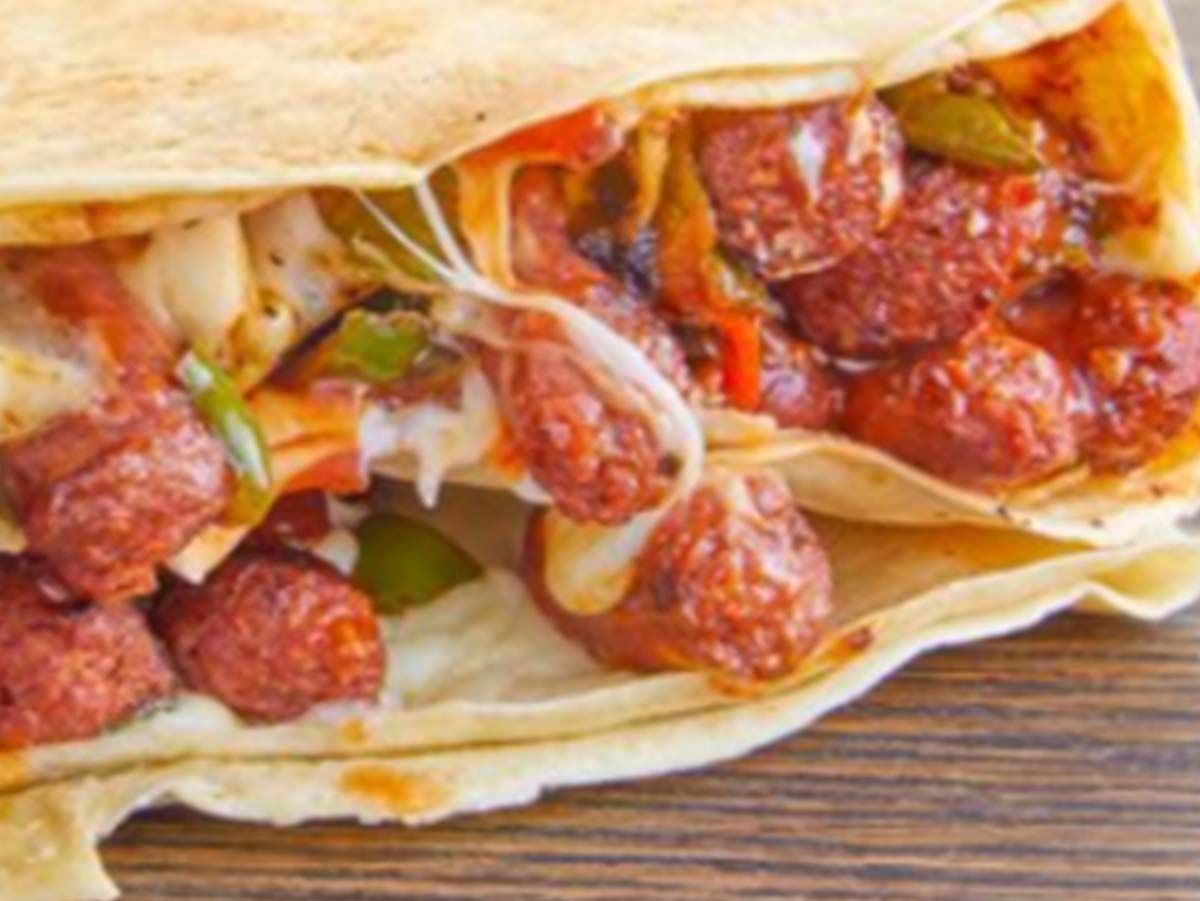 Baladi Sausage Crepe