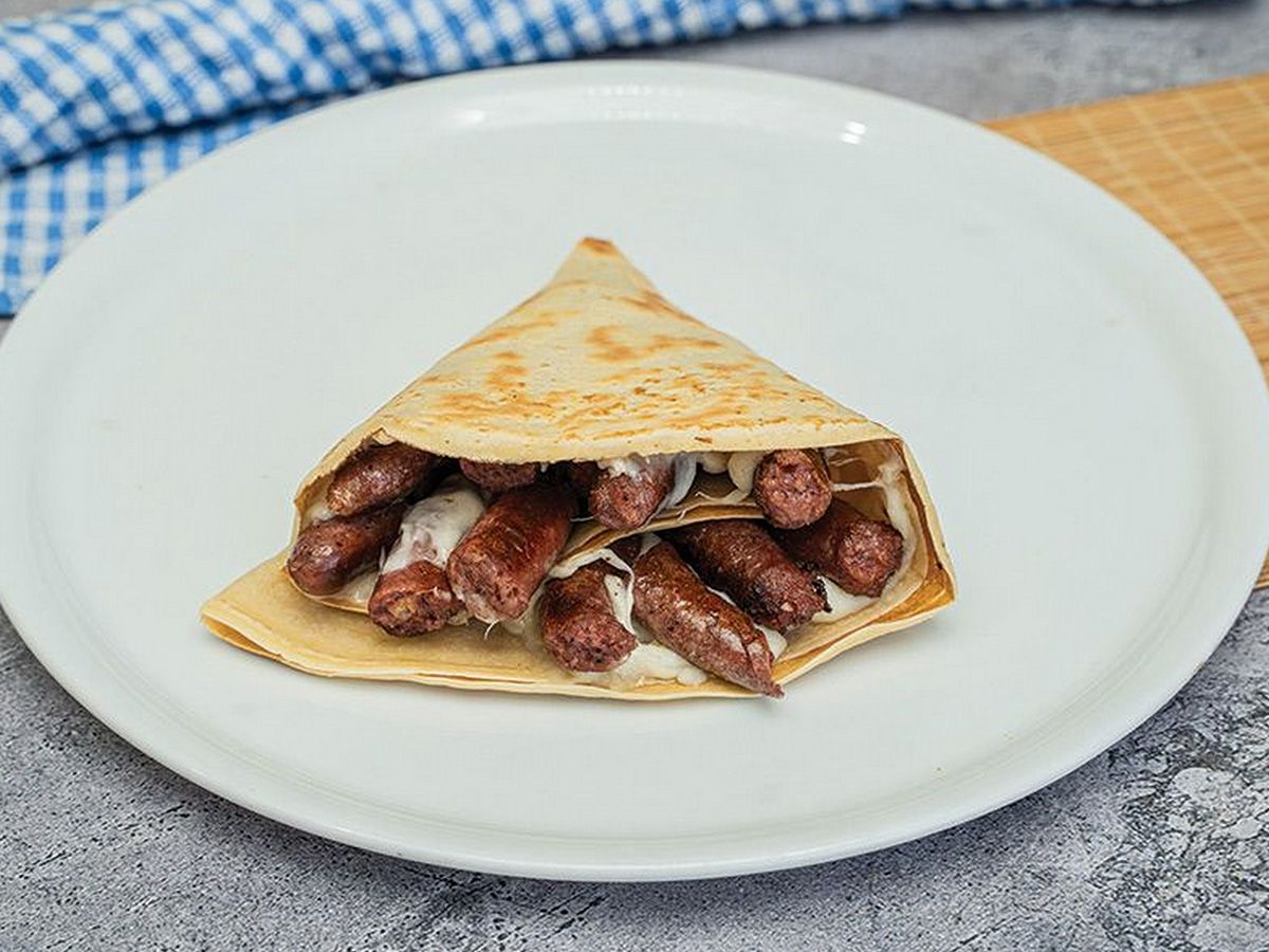 Sausages Crepe