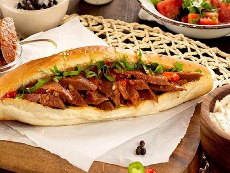 Smoked Sausage Sandwich