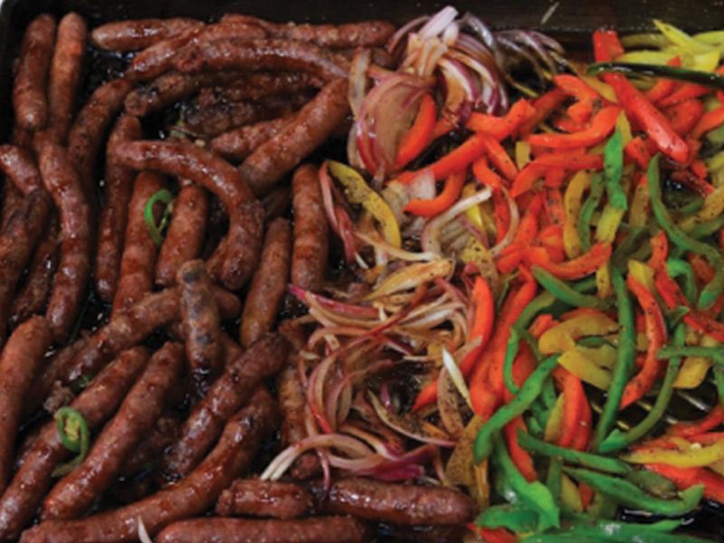 Grilled Oriental Sausage