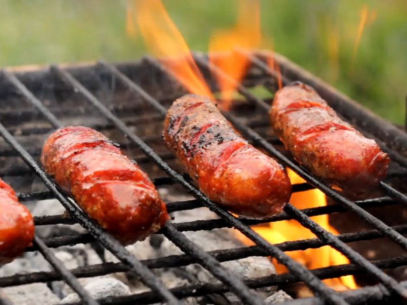 Oriental Grilled Sausage