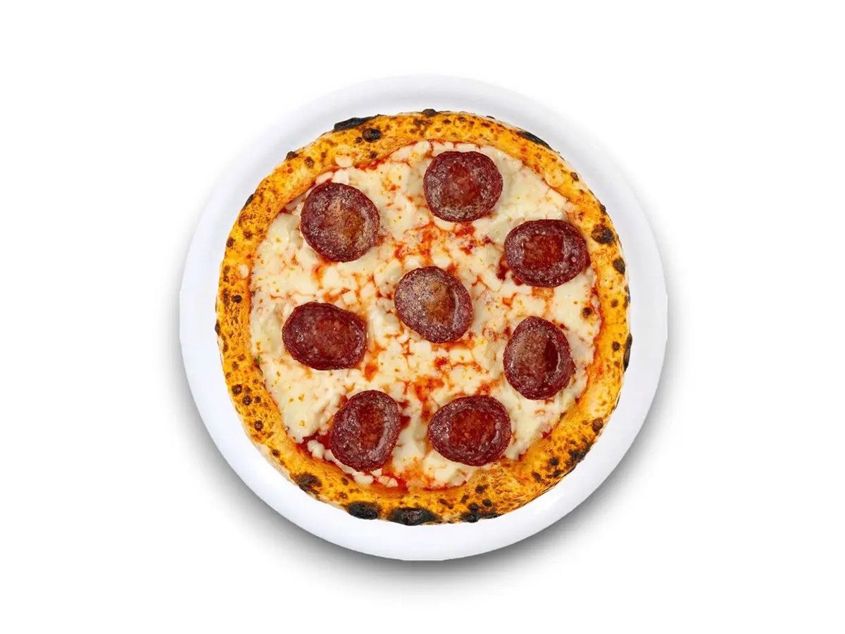 Salami Pizza