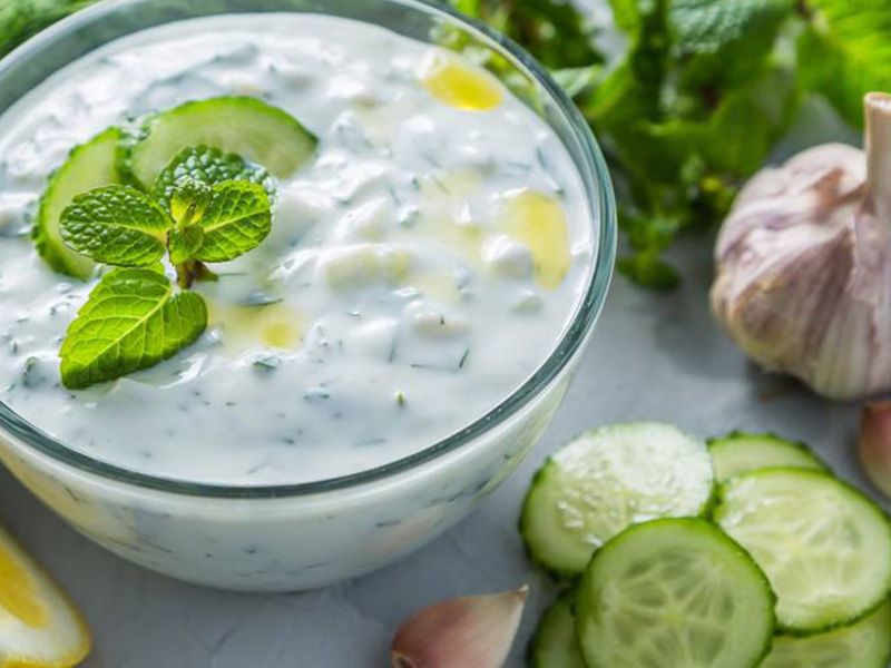 Yogurt salad