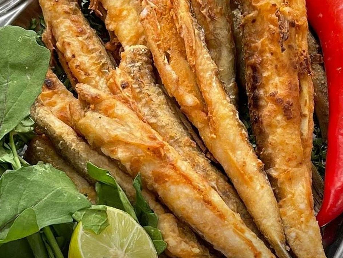 Fried Macaroni Fish