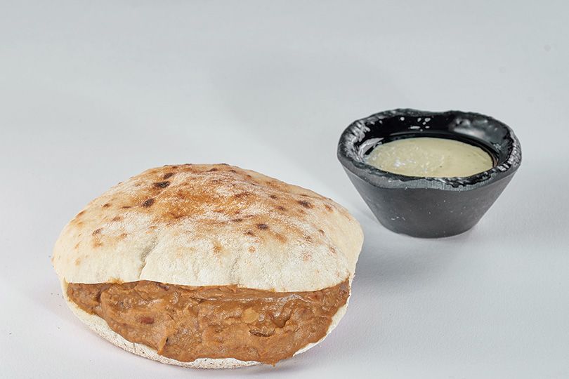 Ghee and Cream Foul Sandwich