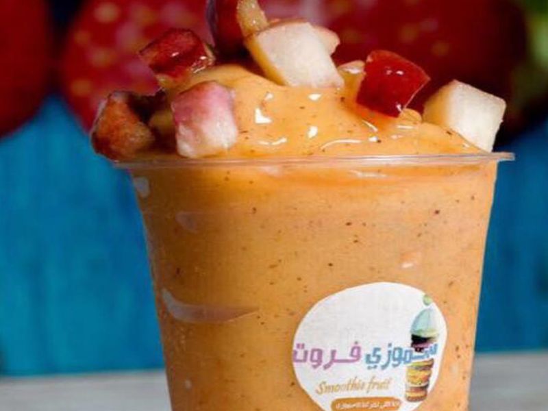 Mango And Peach Smoothie - Liter