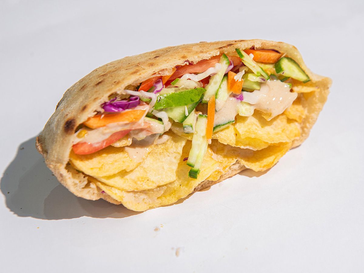 Potato Chips Sandwich