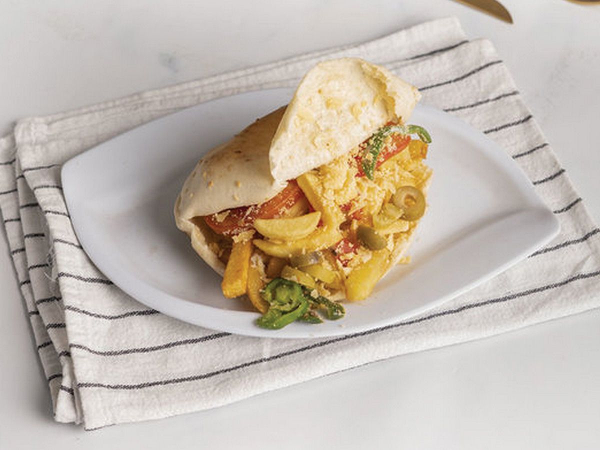 Roumy cheese fingers potato sandwich
