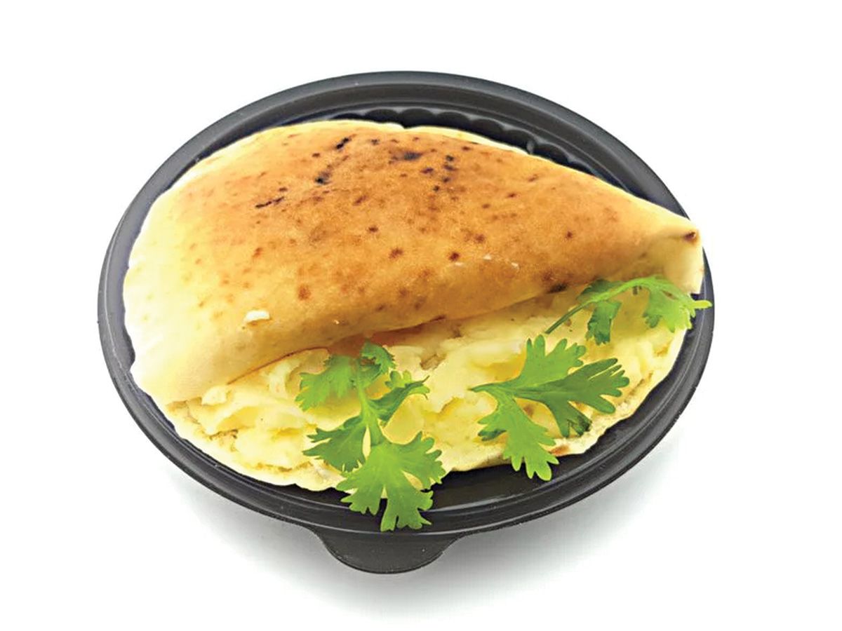 mashed sandwich with Chickpeas