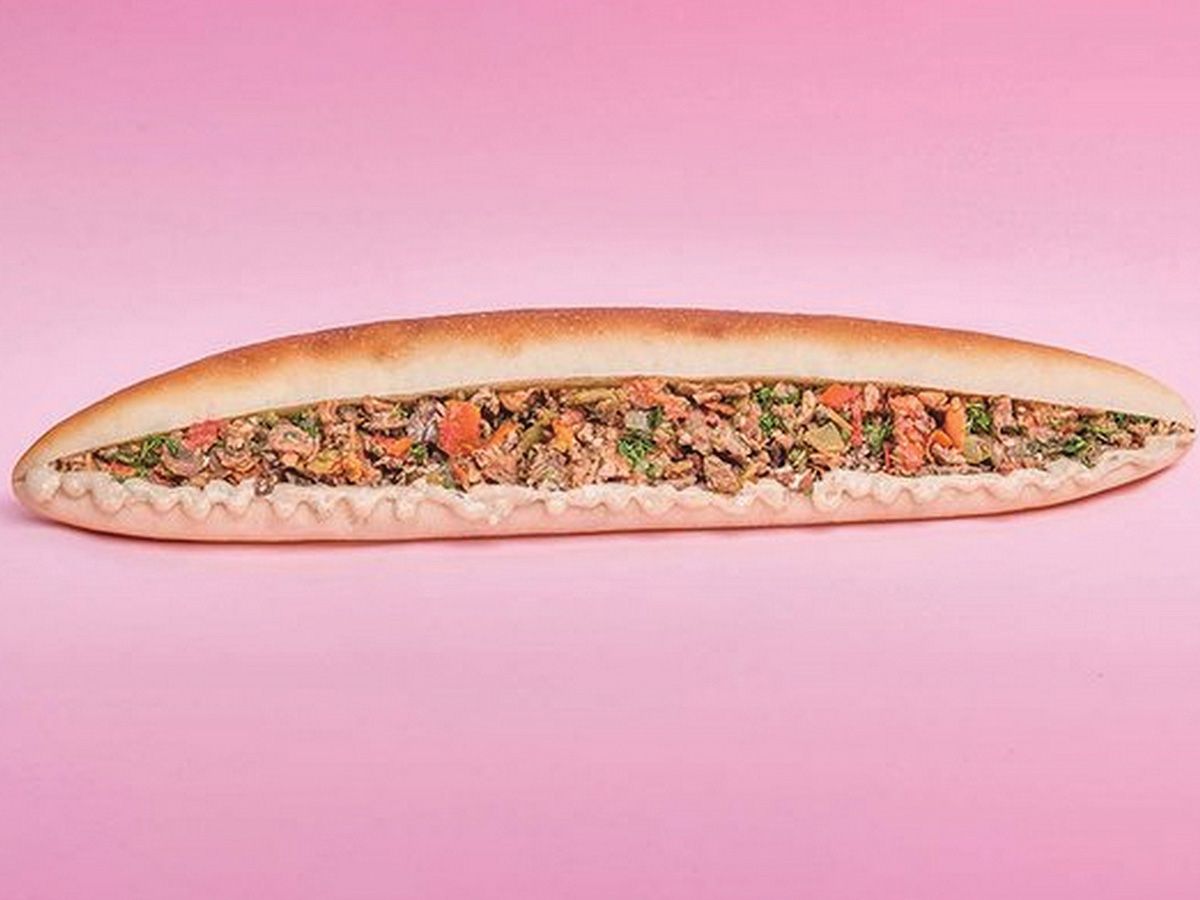 Corned Beef with Roumi Sandwich