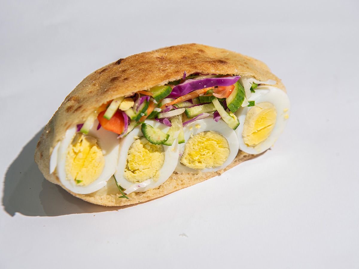 Boiled Egg Sandwich