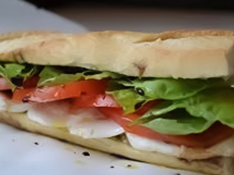 White Cheese Sandwich