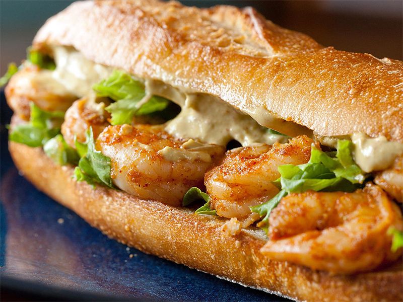 Shrimp Sandwich