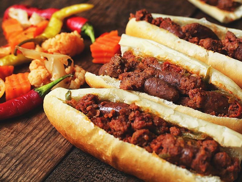 Alexandrian Sausage Sandwich