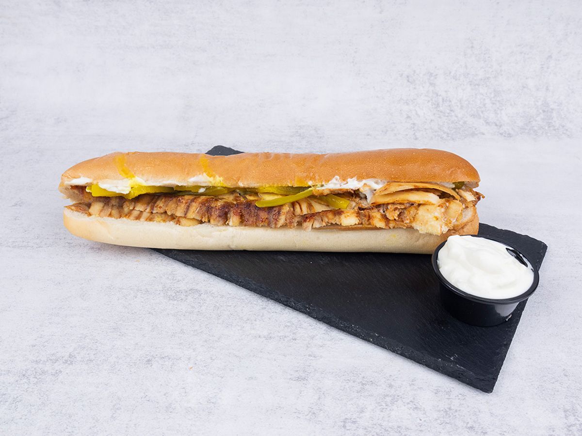French Chicken Shawerma Sandwich