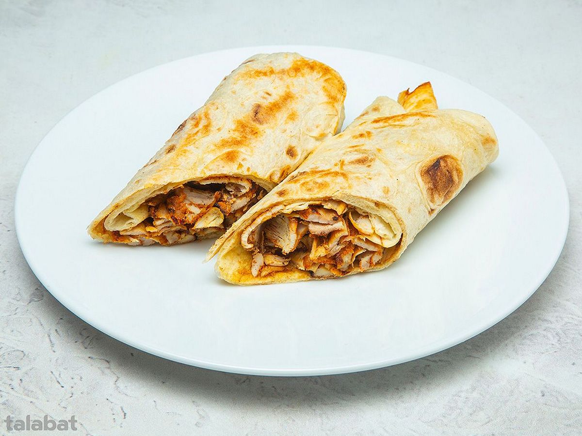 Saroukh Shawerma Sandwich (Saj or Fino)