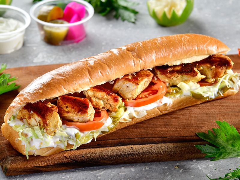 Shish Tawook Sandwich