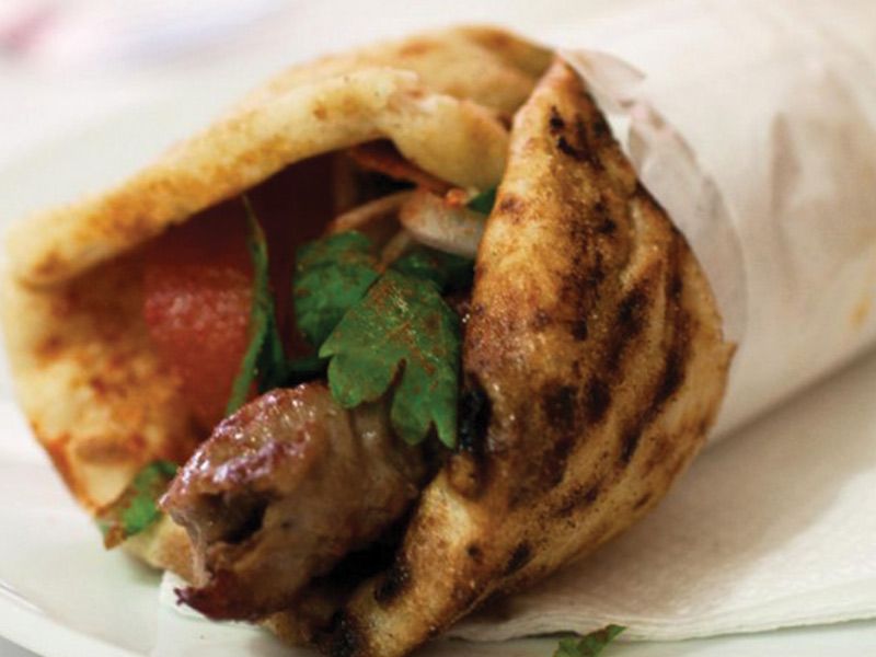 Kebab sandwich