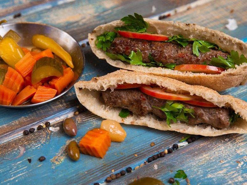 Kofta sandwich