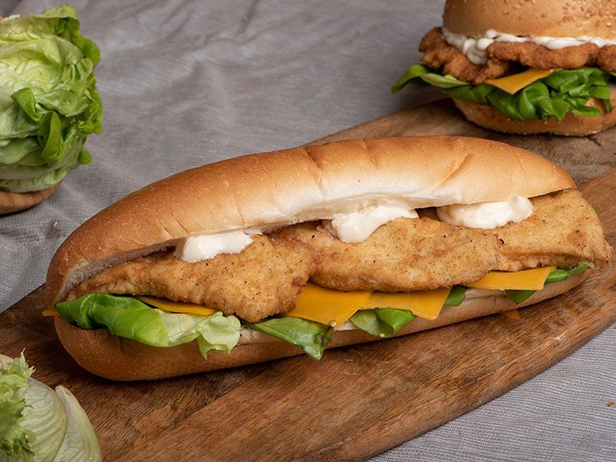 Chicken Kofta Sandwich (Syrian/French)