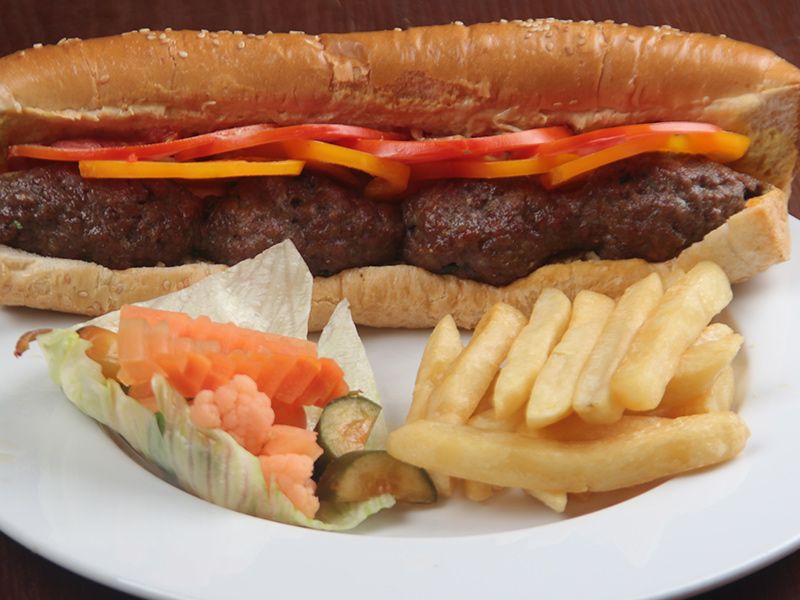 Grilled Kofta Sandwich